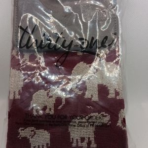 Call Me Cross Body, Safari Pattern by Thirty-One, new,